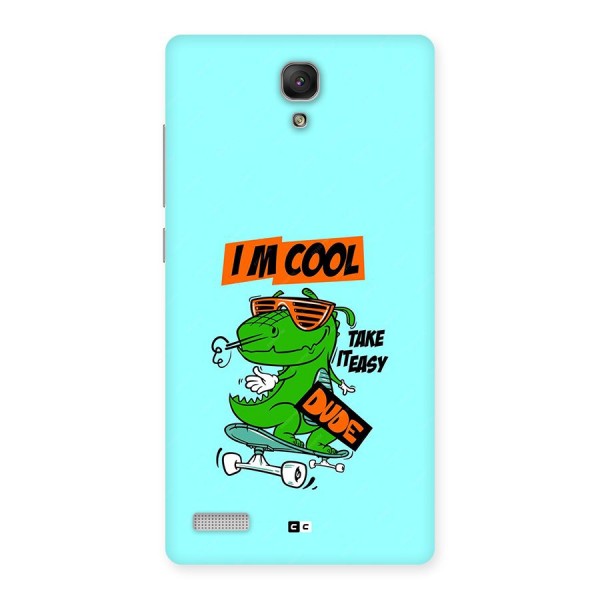 Cool Dude Back Case for Redmi Note