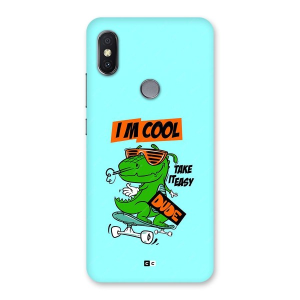 Cool Dude Back Case for Redmi Y2