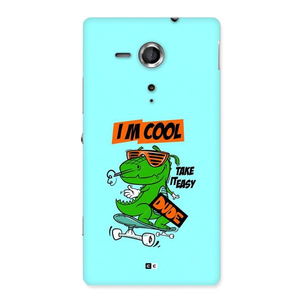 Cool Dude Back Case for Xperia Sp