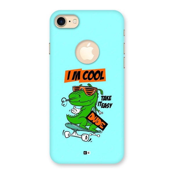 Cool Dude Back Case for iPhone 8 Logo Cut