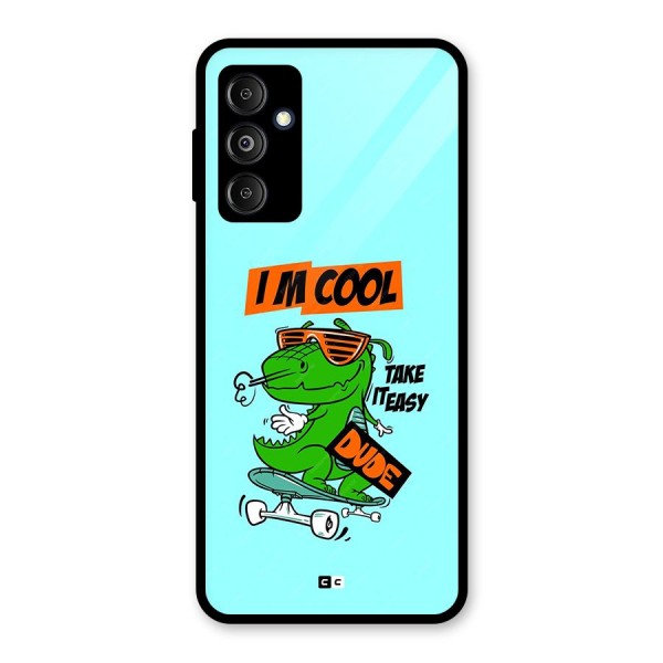 Cool Dude Glass Back Case for Galaxy M14 5G