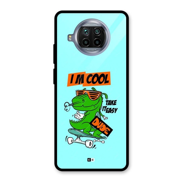 Cool Dude Glass Back Case for Mi 10i