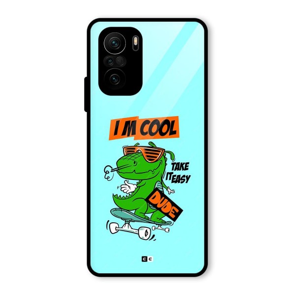 Cool Dude Glass Back Case for Mi 11x