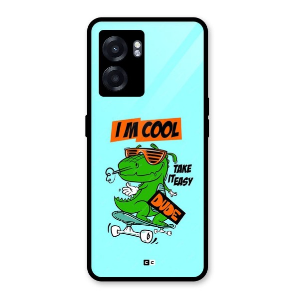 Cool Dude Glass Back Case for Oppo K10 (5G)