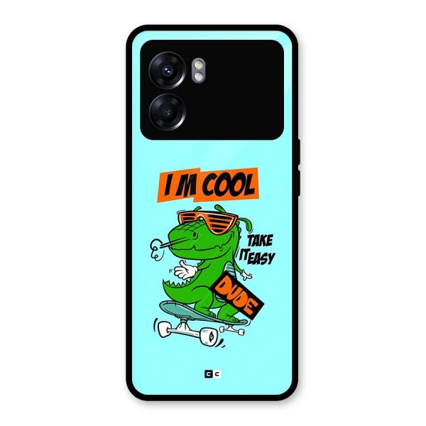 Cool Dude Glass Back Case for Oppo K10 5G