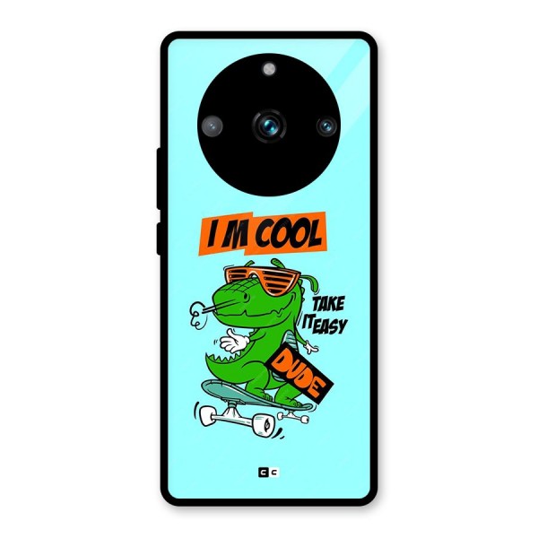 Cool Dude Glass Back Case for Realme 11 Pro