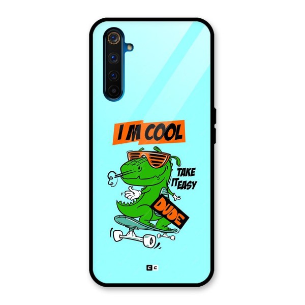 Cool Dude Glass Back Case for Realme 6 Pro