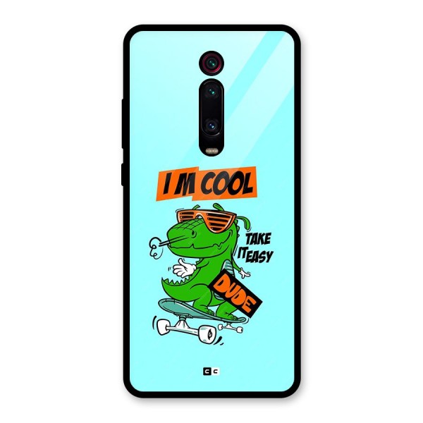 Cool Dude Glass Back Case for Redmi K20