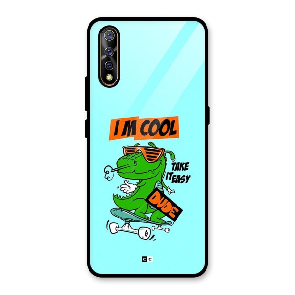 Cool Dude Glass Back Case for Vivo Z1x