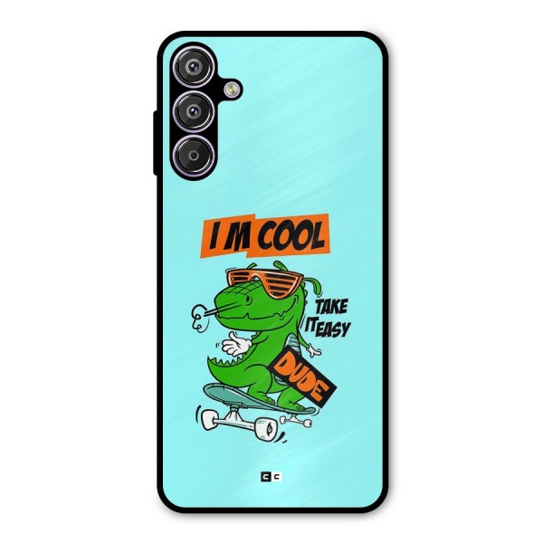 Cool Dude Metal Back Case for Galaxy M15