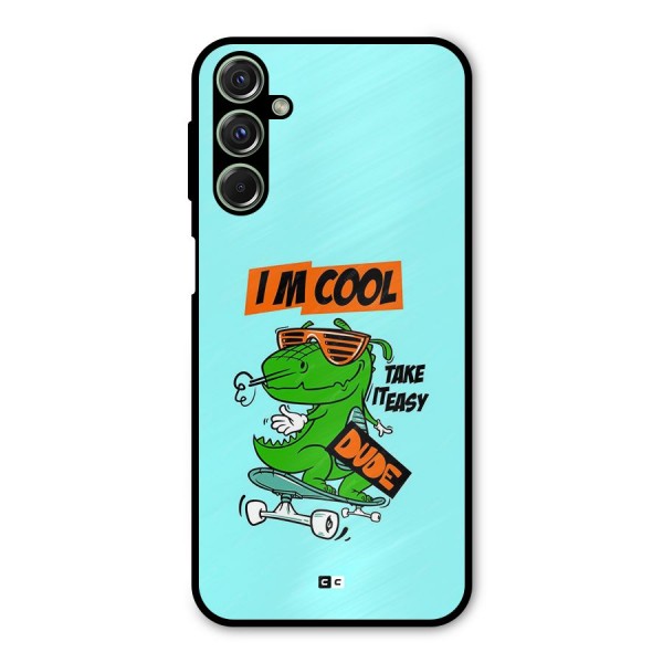 Cool Dude Metal Back Case for Galaxy M34