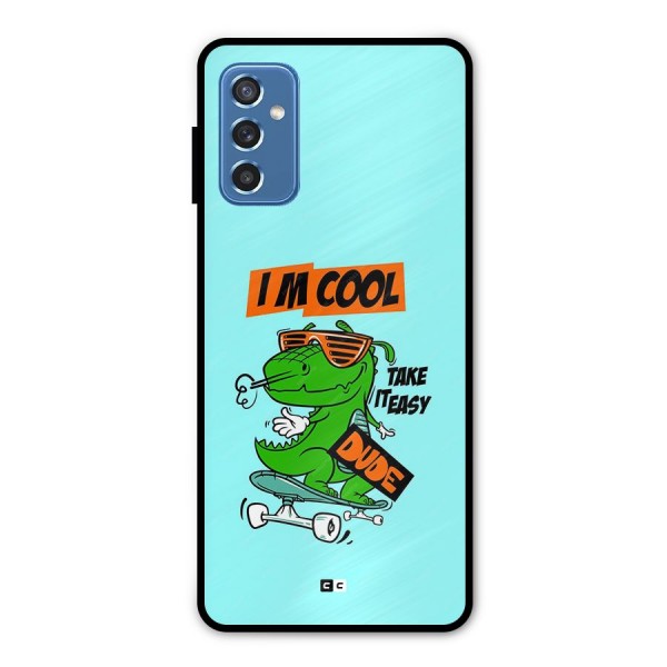 Cool Dude Metal Back Case for Galaxy M52 5G