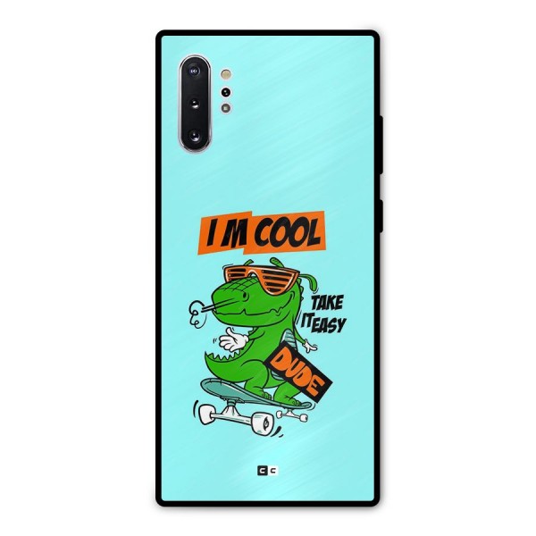 Cool Dude Metal Back Case for Galaxy Note 10 Plus