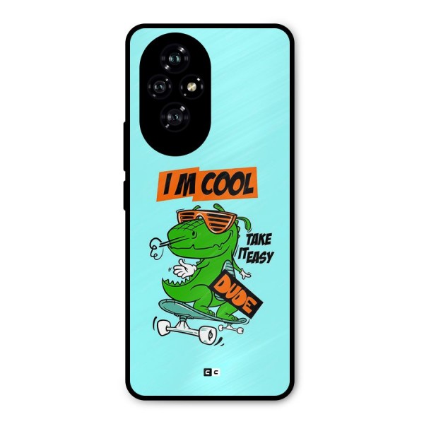 Cool Dude Metal Back Case for Honor 200