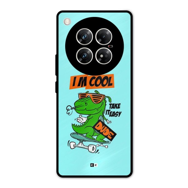 Cool Dude Metal Back Case for Infinix Zero 40 5G