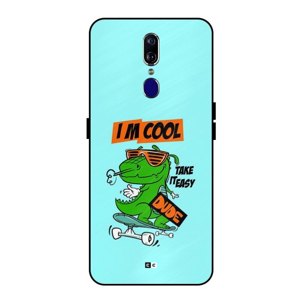 Cool Dude Metal Back Case for Oppo F11