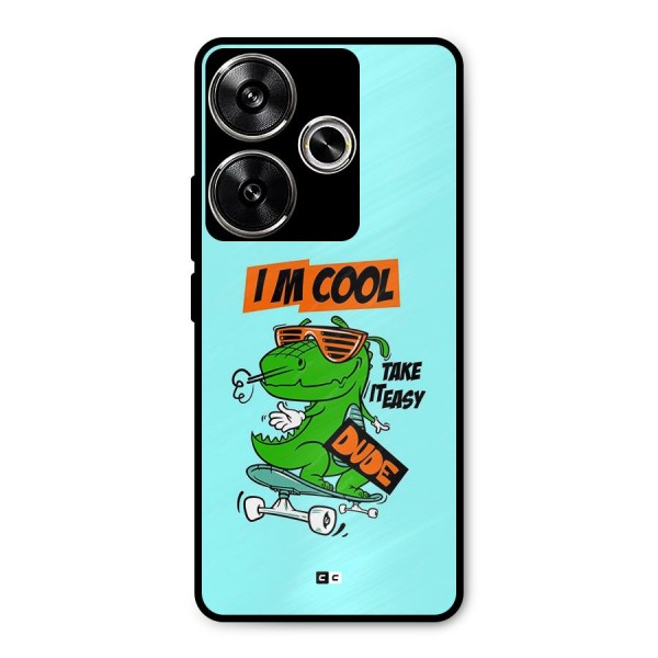 Cool Dude Metal Back Case for Poco F6