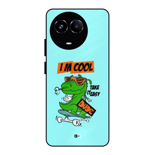 Cool Dude Metal Back Case for Realme 11X