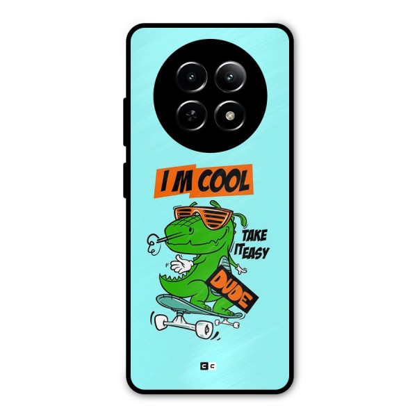 Cool Dude Metal Back Case for Realme 12 5G