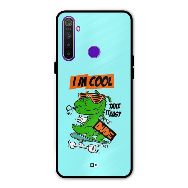 Cool Dude Metal Back Case for Realme 5