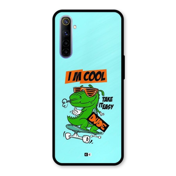 Cool Dude Metal Back Case for Realme 6i