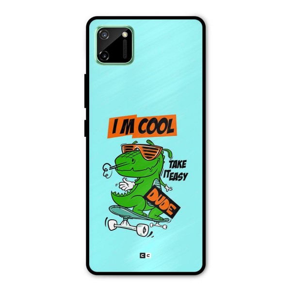 Cool Dude Metal Back Case for Realme C11