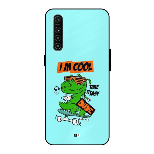 Cool Dude Metal Back Case for Realme XT