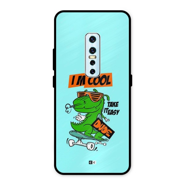 Cool Dude Metal Back Case for Vivo V17 Pro