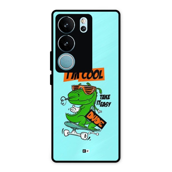 Cool Dude Metal Back Case for Vivo V29 Pro