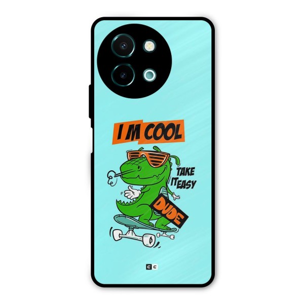 Cool Dude Metal Back Case for Vivo Y58