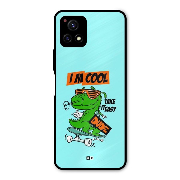 Cool Dude Metal Back Case for Vivo Y72 5G