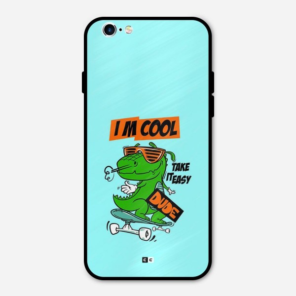 Cool Dude Metal Back Case for iPhone 6 6s