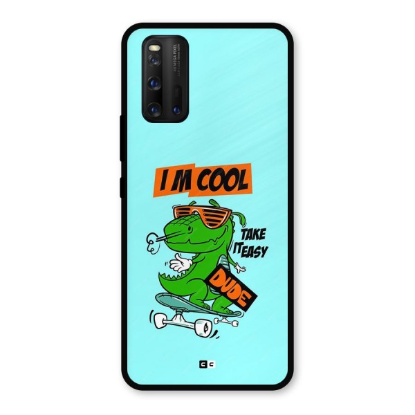 Cool Dude Metal Back Case for iQOO 3