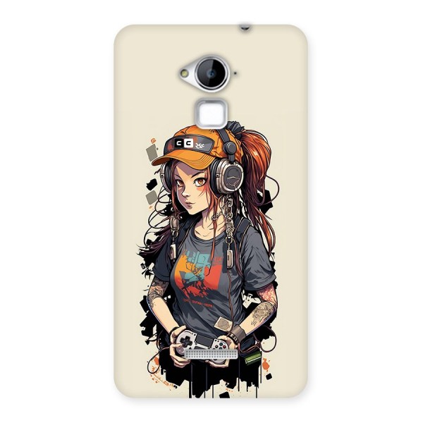 Cool Gamer Girl Back Case for Coolpad Note 3