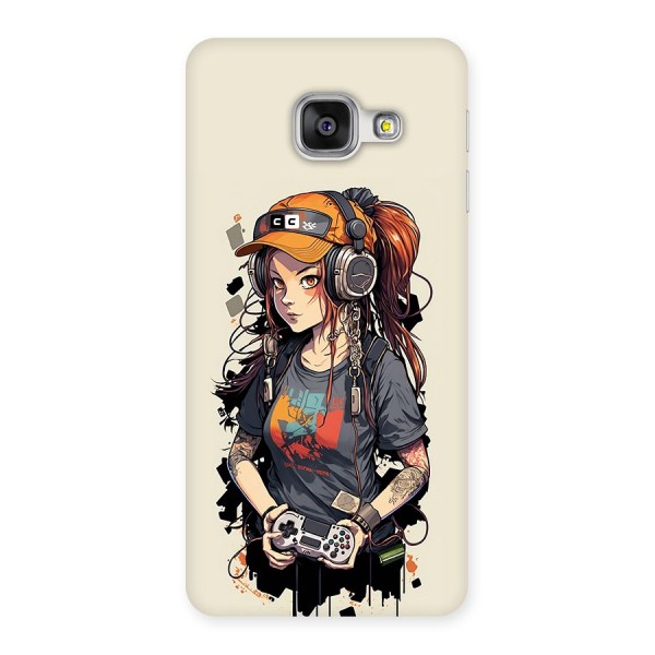 Cool Gamer Girl Back Case for Galaxy A3 (2016)