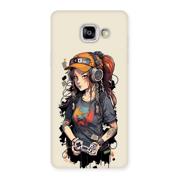 Cool Gamer Girl Back Case for Galaxy A5 (2016)