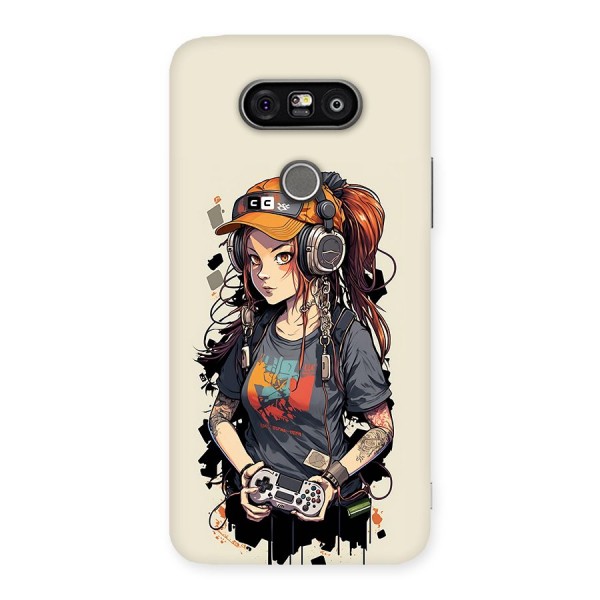 Cool Gamer Girl Back Case for LG G5