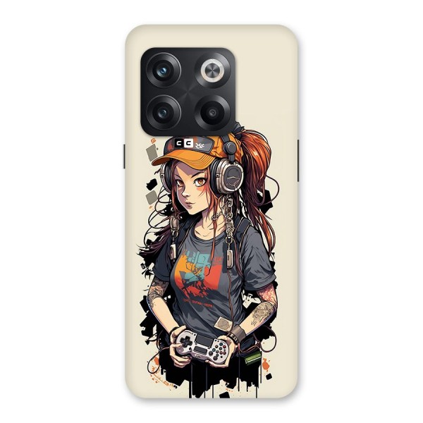 Cool Gamer Girl Back Case for OnePlus 10T