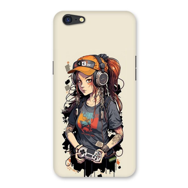 Cool Gamer Girl Back Case for Oppo A71