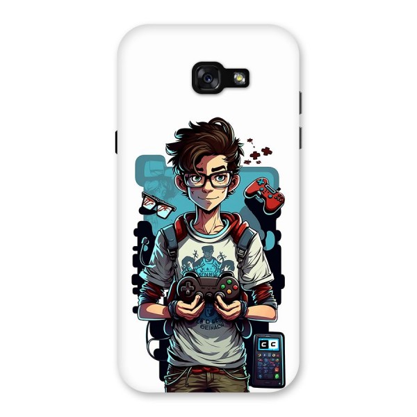 Cool Gamer Guy Back Case for Galaxy A7 (2017)