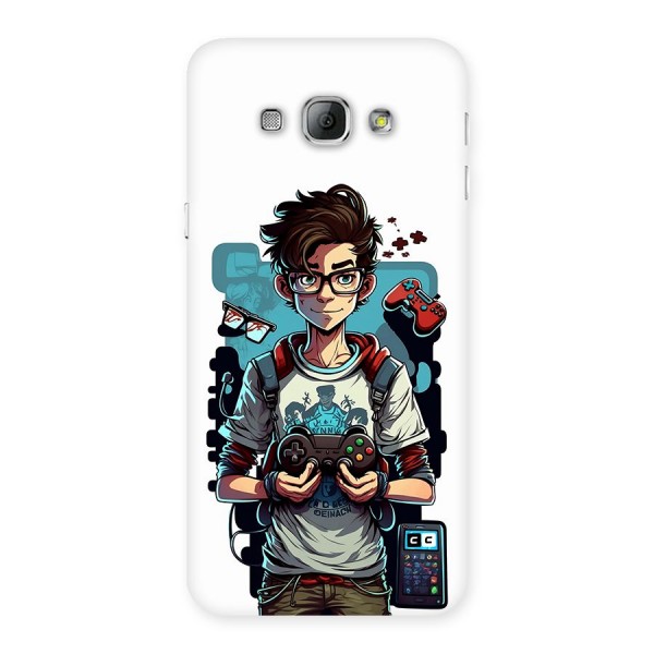 Cool Gamer Guy Back Case for Galaxy A8