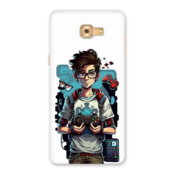 Cool Gamer Guy Back Case for Galaxy C9 Pro