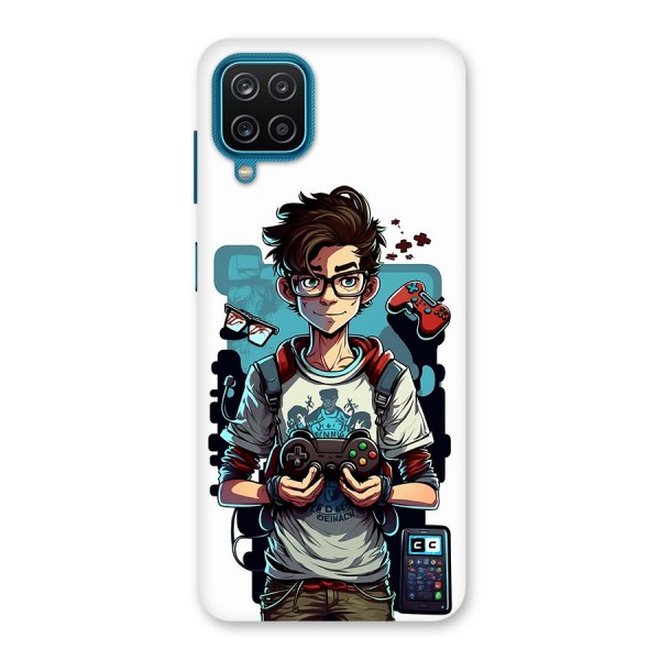 Cool Gamer Guy Back Case for Galaxy F12