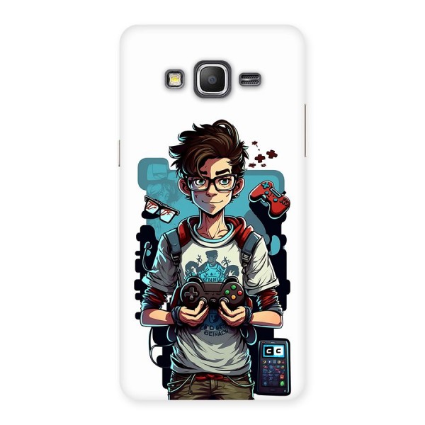 Cool Gamer Guy Back Case for Galaxy Grand Prime