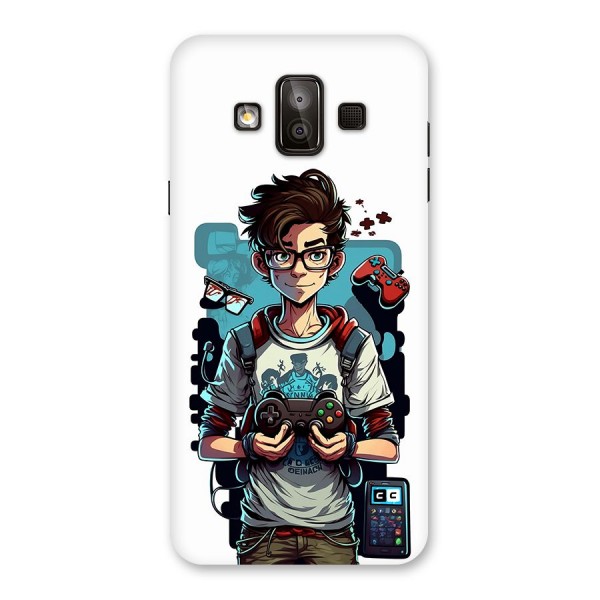 Cool Gamer Guy Back Case for Galaxy J7 Duo