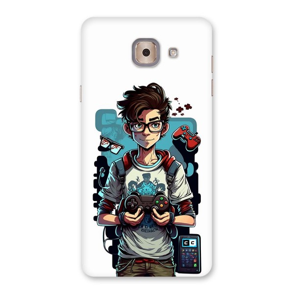 Cool Gamer Guy Back Case for Galaxy J7 Max