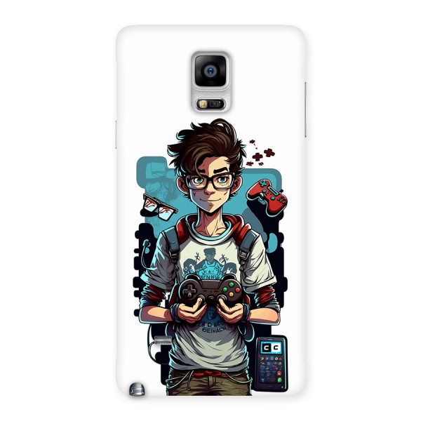 Cool Gamer Guy Back Case for Galaxy Note 4