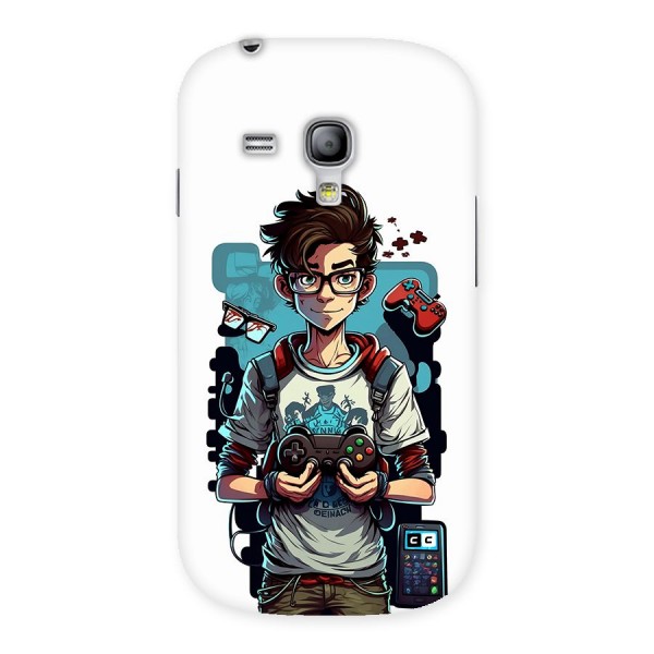 Cool Gamer Guy Back Case for Galaxy S3 Mini