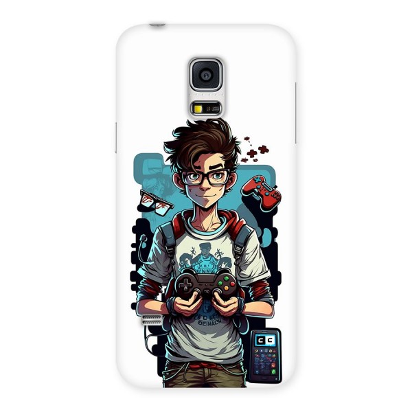 Cool Gamer Guy Back Case for Galaxy S5 Mini