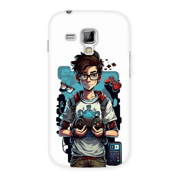 Cool Gamer Guy Back Case for Galaxy S Duos